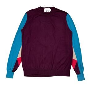 Undercover Panelled Cotton Jersey Sweater S/S 2013 Men's 4/L Retro